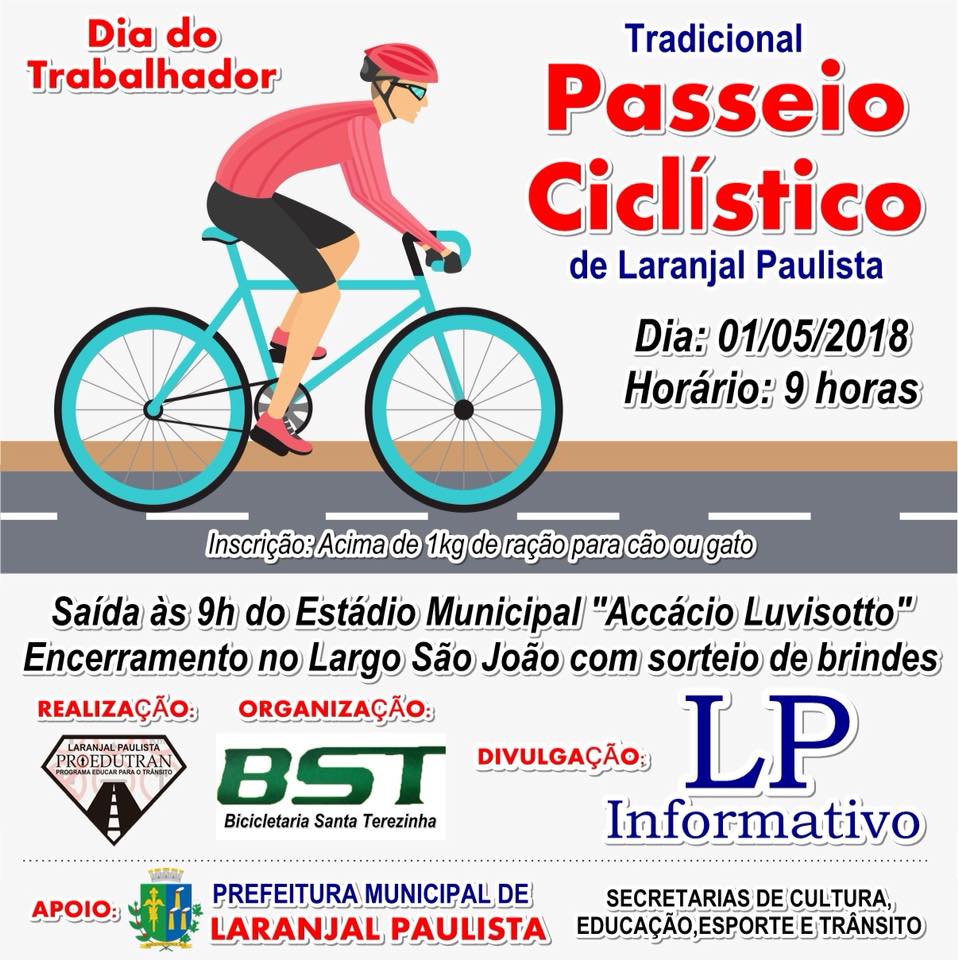 Passeio Ciclístico Em Comemoração Ao Dia Do Trabalhador 1º De Maio Prefeitura Do Município 6352